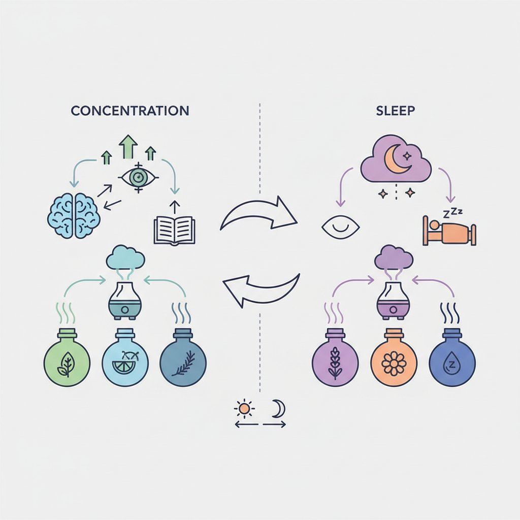 Аромат дому: як підібрати ефірні олії для покращення концентрації та сну