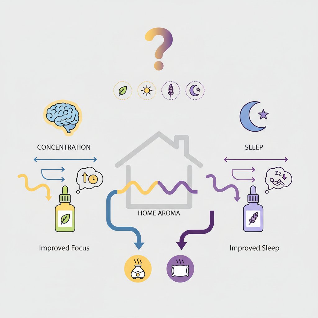Аромат дому: як підібрати ефірні олії для покращення концентрації та сну