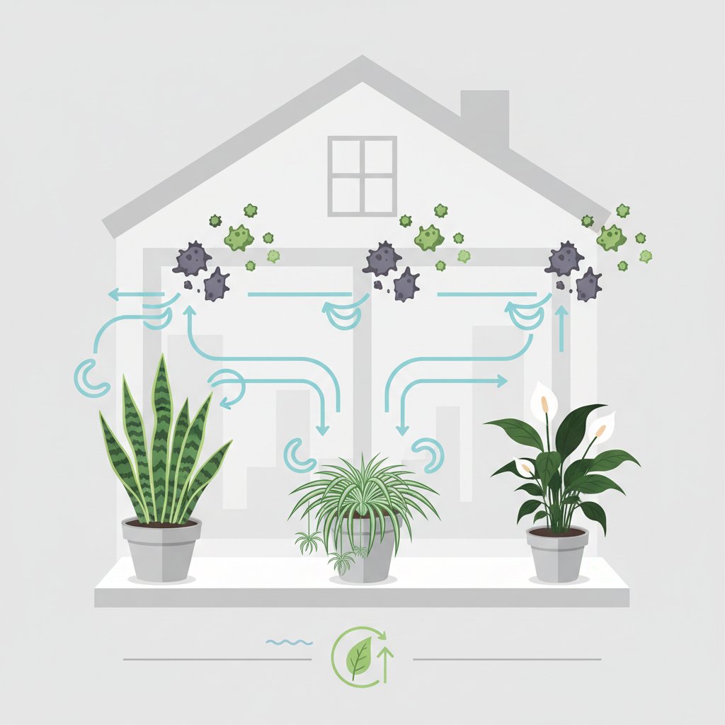 Міні-сад на підвіконні: які рослини найкраще очищують повітря в міській оселі