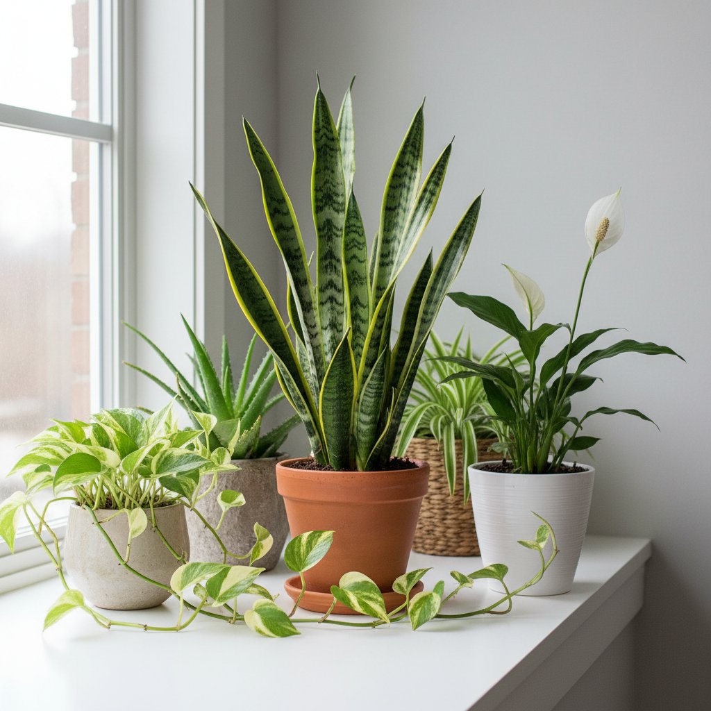 Міні-сад на підвіконні: які рослини найкраще очищують повітря в міській оселі