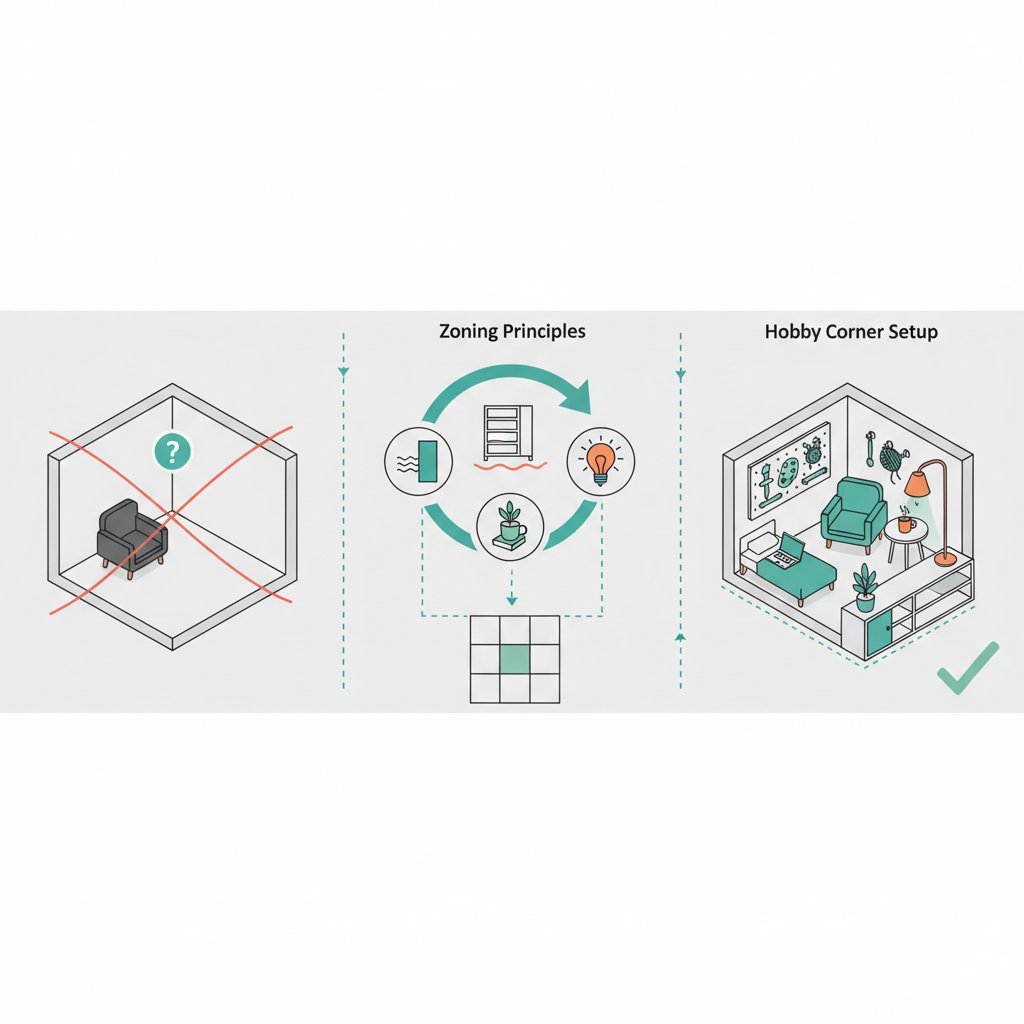 Секрети зонування: як облаштувати комфортний куточок для хобі в маленькій кімнаті