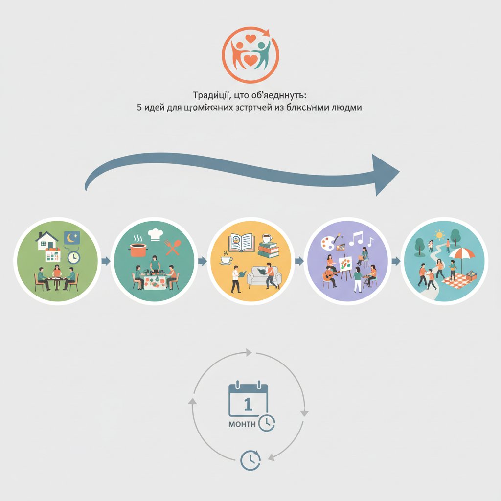 Традиції, що об’єднують: 5 ідей для щомісячних зустрічей із близькими людьми