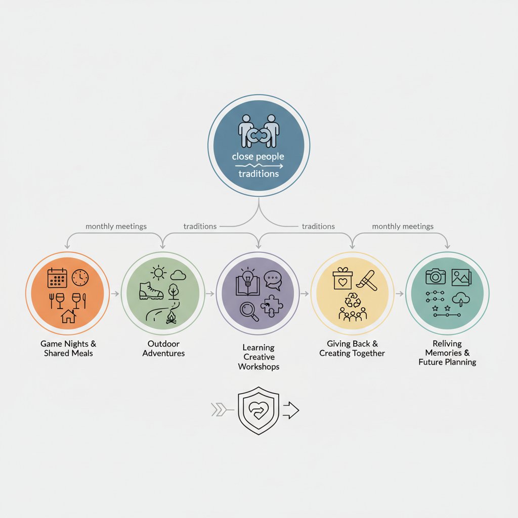 Традиції, що об’єднують: 5 ідей для щомісячних зустрічей із близькими людьми