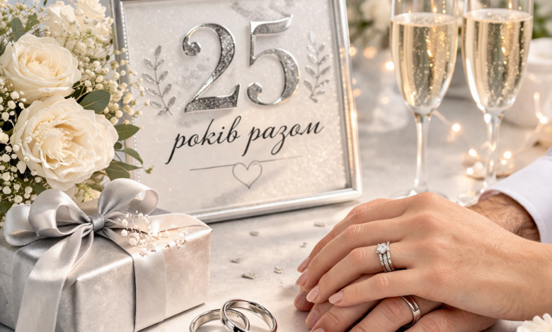 Срібне весілля 25 років разом