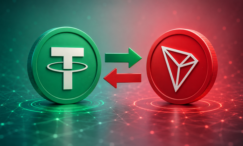Обмін Tether (USDT) з Tron (TRX)
